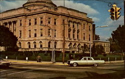 Clinton County Court House Postcard