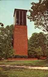 Simon Goodman Memorial Carillon, Wilmington College Postcard