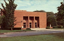 Boyd Auditorium, Wilmington College Postcard