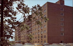 Senior Towers, Hancock Co. Rd. 95 Postcard