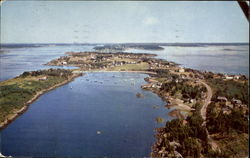 Mackerel Cove Bailey Island, ME Postcard Postcard