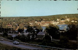 The End Of A Perfect Day Damariscotta, ME Postcard Postcard