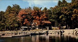 Nicatous Lodge Burlington, ME Postcard Postcard