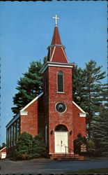 St. Patrick's Church Damariscotta Mills, ME Postcard Postcard