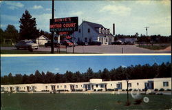 Bowie's Motor Court, U. S. Route 301 Postcard
