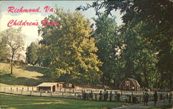 Children's Farm Postcard