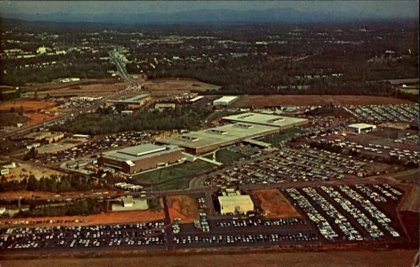 Aerial View Of Textile Hall, Exposition Avenue Greenville South Carolina
