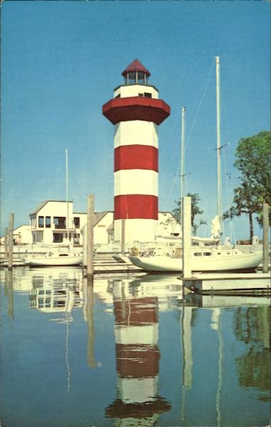 Ocean Racers Moored In The Shadow Hilton Head Island South Carolina