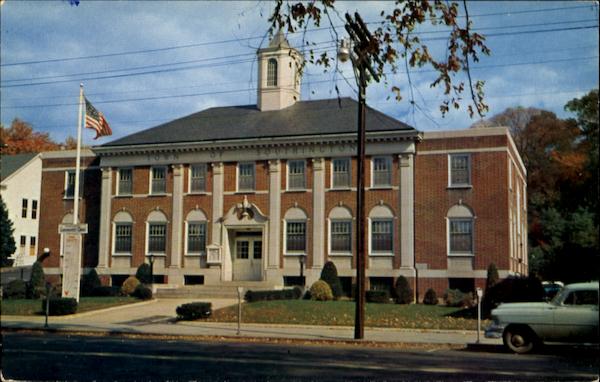 A View Of The Town Hall Southington Connecticut