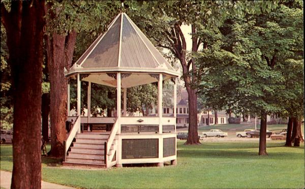 Bandstand On The Green New Milford Connecticut