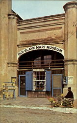 Old Slave Mart Museum Postcard