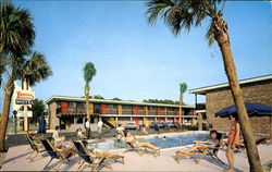 Lancer Motel, 606 North Kings Hwy Postcard