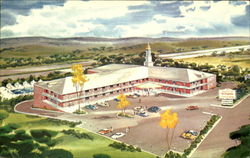 Greenwich New Englander Motor Hotel, 1114 Post Rd Postcard