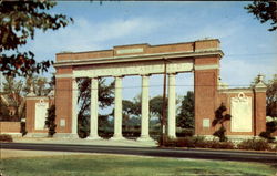 The Walter Camp Memorial Gateway Postcard