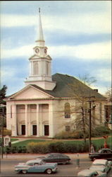 Center Congregational Church Manchester, CT Postcard Postcard