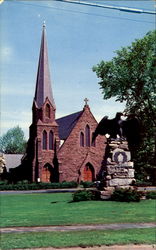 Grace Church On The Green Postcard