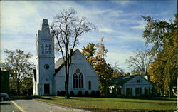 The First Methodist Church Of Litchfield Connecticut Postcard Postcard