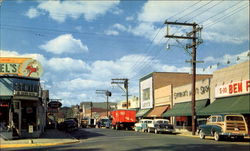 A View Of Center Street Postcard