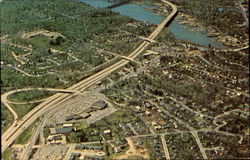 The Connecticut Turnpike Scenic, CT Postcard Postcard