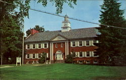 Town Hall Trumbull, CT Postcard Postcard