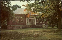 Nichols Memorial Library Trumbull, CT Postcard Postcard