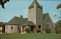 The Trumbull Congregational Church Connecticut Postcard Postcard