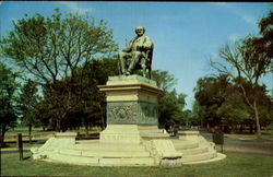 P. T. Barnum Monument, Seaside Park Postcard