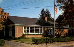 Cheshire Public Library Connecticut Postcard Postcard