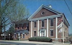 Cheshire Town Hall Connecticut Postcard Postcard