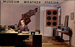 Museum Weather Station Postcard