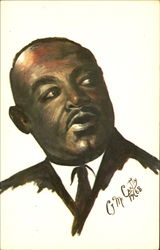 Dr. Martin Luther King Jr Postcard