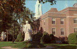 Statue Of Noah Webster Postcard