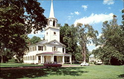 The Third Meeting House Of The Congregational Church Postcard