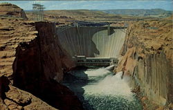 Glen Canyon Dam Postcard