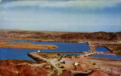 Imperial Dam On The Colorado River North Of Yuma Scenic, AZ Postcard Postcard