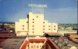 Sky Patio Of The Adams Hotel, Central Avenue Postcard