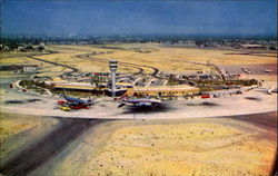 Sky Harbor Municipal Airport Postcard