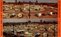 Querchan Trailer Village Postcard