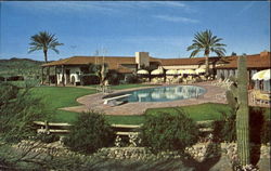 Rancho De Los Caballeros Postcard