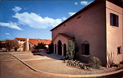 View Of The Fulton-Hayden Art Museum, Amerind Museum Dragoon, AZ Postcard Postcard