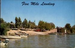Five Mile Landing, Post Office Box 31 Topock, AZ Postcard Postcard