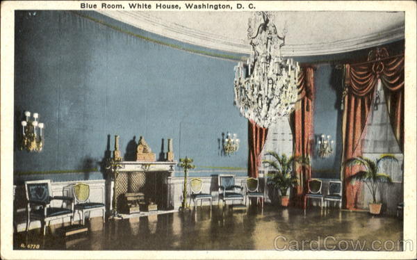 Blue Room, White House Washington District of Columbia
