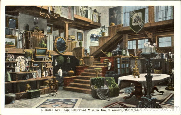 Cloister Art Shop, Glenwood Mission Inn Riverside California
