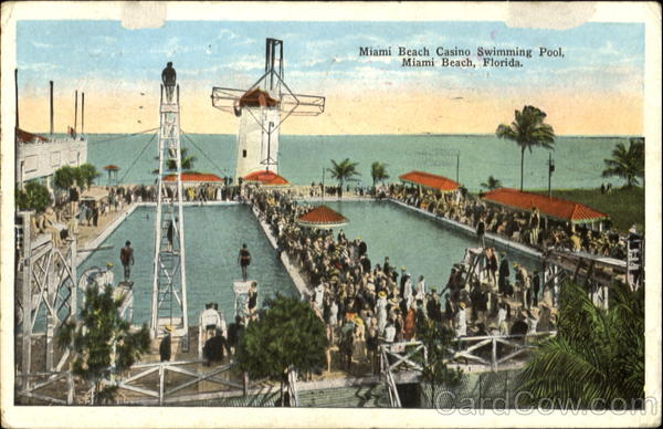 Miami Beach Casino Swimming Pool Florida