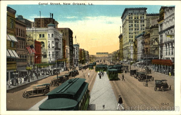 Canal Street New Orleans Louisiana