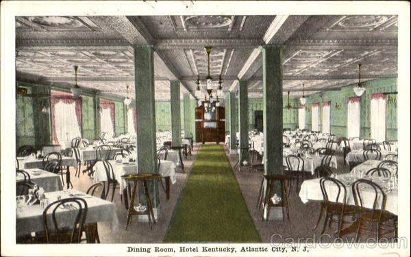 Hotel Kentucky Dining Room Atlantic City New Jersey