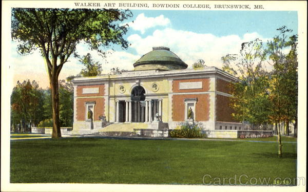 Walker Art Building, Bowdoin College Brunswick Maine