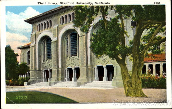 The Library, Stanford University Palo Alto California
