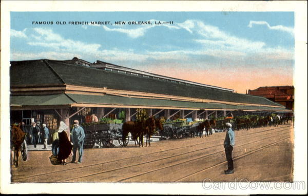 Famous Old French Market New Orleans Louisiana
