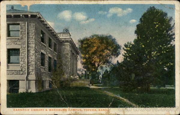 Carnegie Library & Washburn Campus Topeka Kansas